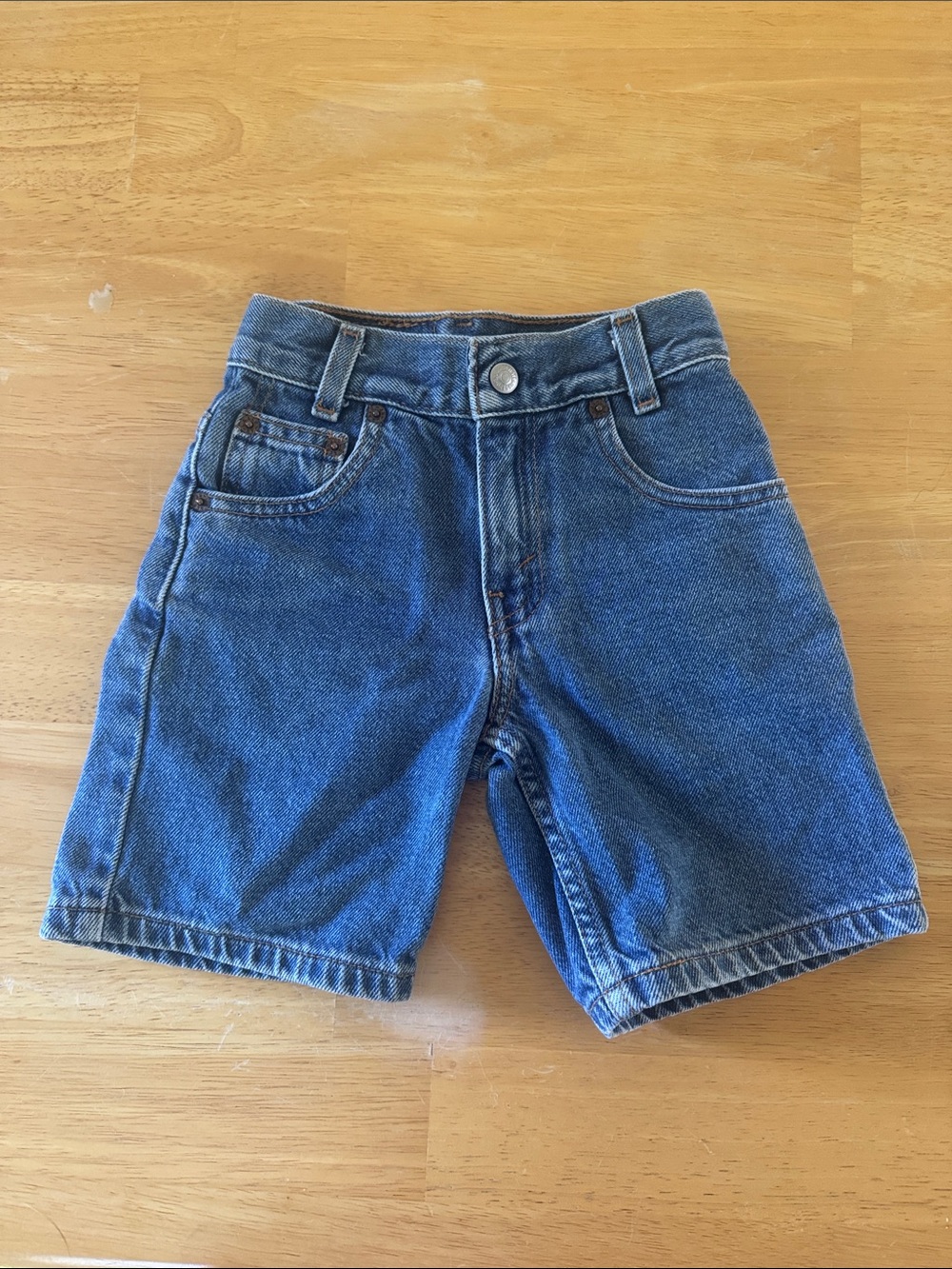 Vintage Levi's Blue Denim kid Shorts